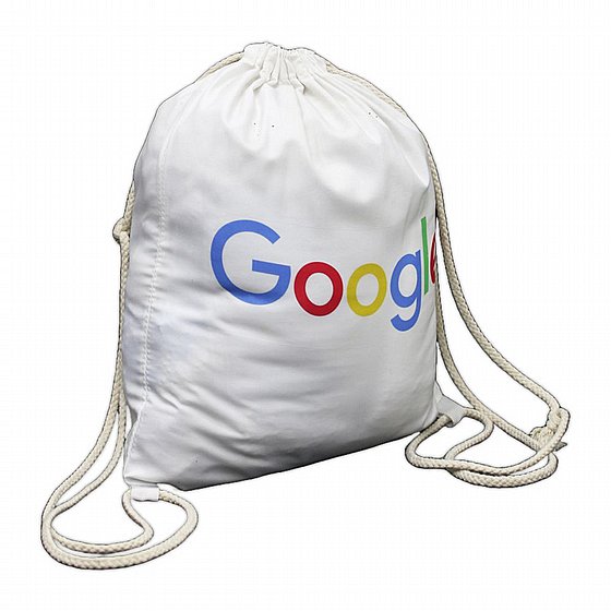 תיק ממותג שרוך בד דמוי משי 35x45 ס