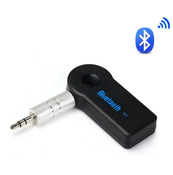 משדר בלוטוס לרכב.
הופך כל שקע AUX למשדר בלוטוס.
מאפשר לחבר את הסמארטפון למערכת ברכב, לרמקולים ועוד.
חיבור בלוטוס / AUX (שקע אוזניות).