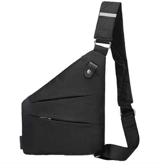 תיק צד נגד גניבות - תיק צד אופנתי.
רוכסנים חבויים למניעת גניבות.
רצועת כתף מתכווננת.
3 תאים עם רוכסן + תא עם סגירה מגנטית לשליפה מהירה.
מחזיר אור.