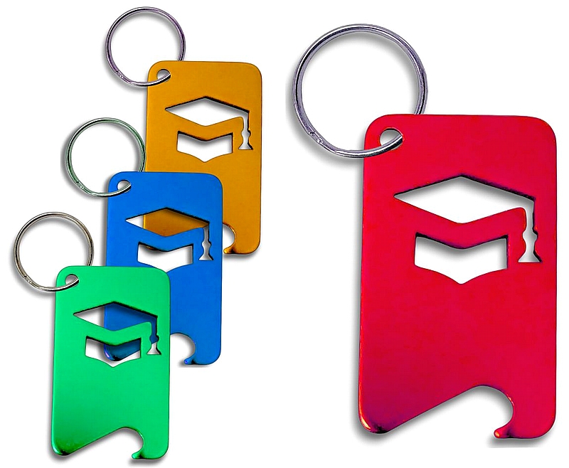 פותחן בקבוקים - כובע אקדמי. 