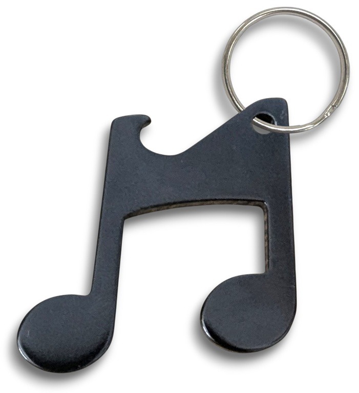 פותחן בקבוקים - תו נגינה.