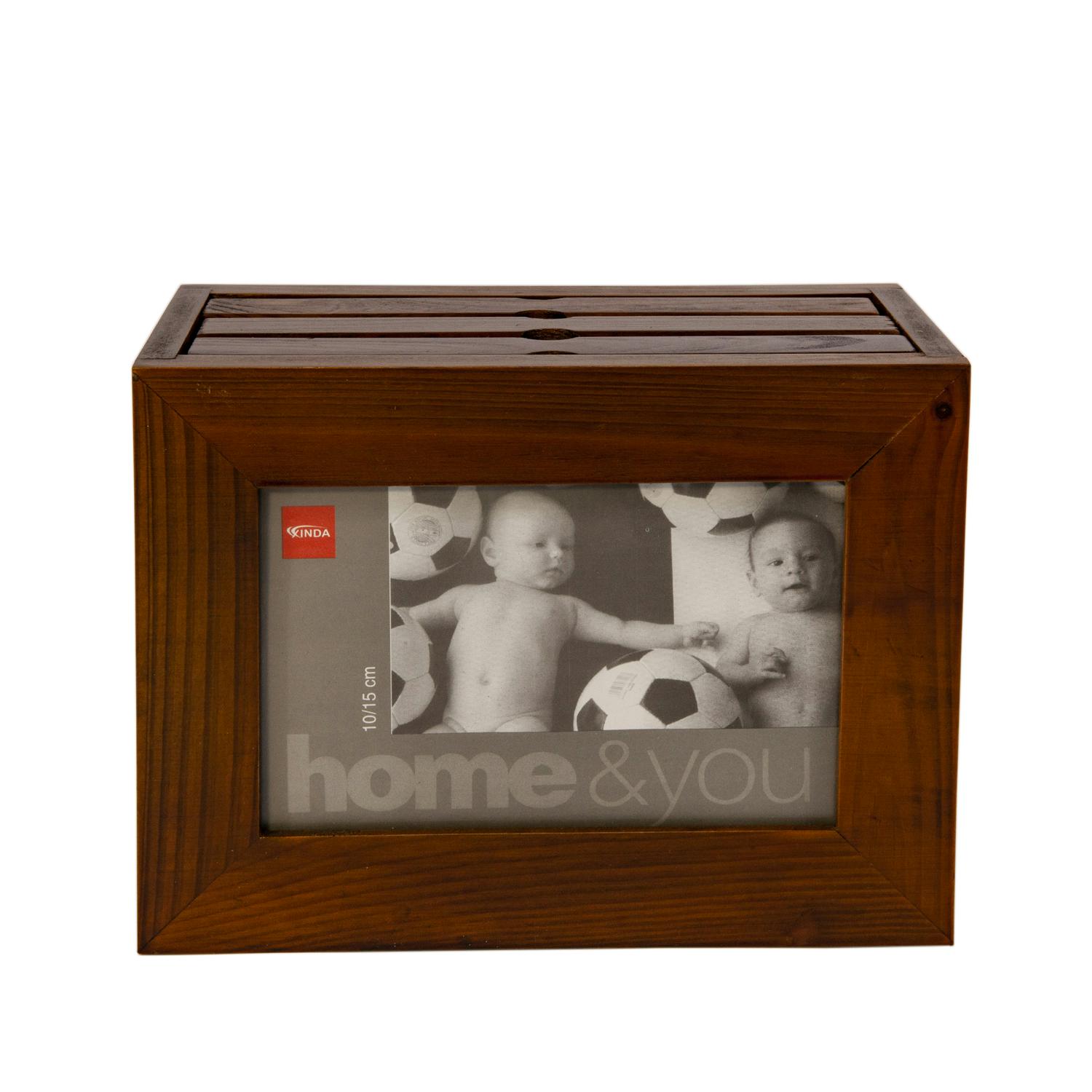פוטו בוקס – מארז תמונות מעץ לקטלוג ודפדוף.
מידות: 19x8.5 ס”מ.