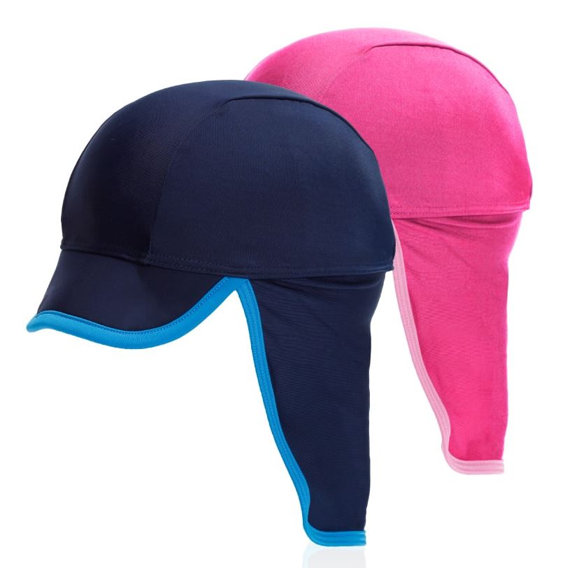 פול - כובע ייחודי לילדים עם הגנה לעורף.
עשוי בד מיקרופייבר מיוחד המתאים לשימוש בבריכה/ים, עם מסנן קרינה UPF-40.