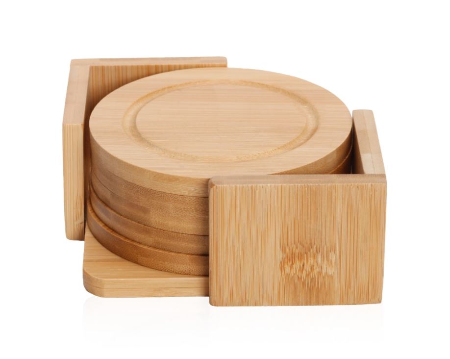 קוסטר - סט 5 תחתיות עגולות  11.8x4.9x11.8 ס