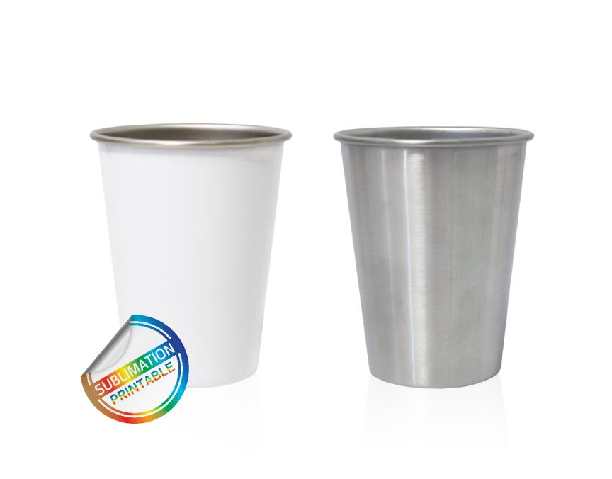 וורק - כוס נירוסטה מעוצבת, גובה 10.2 ס