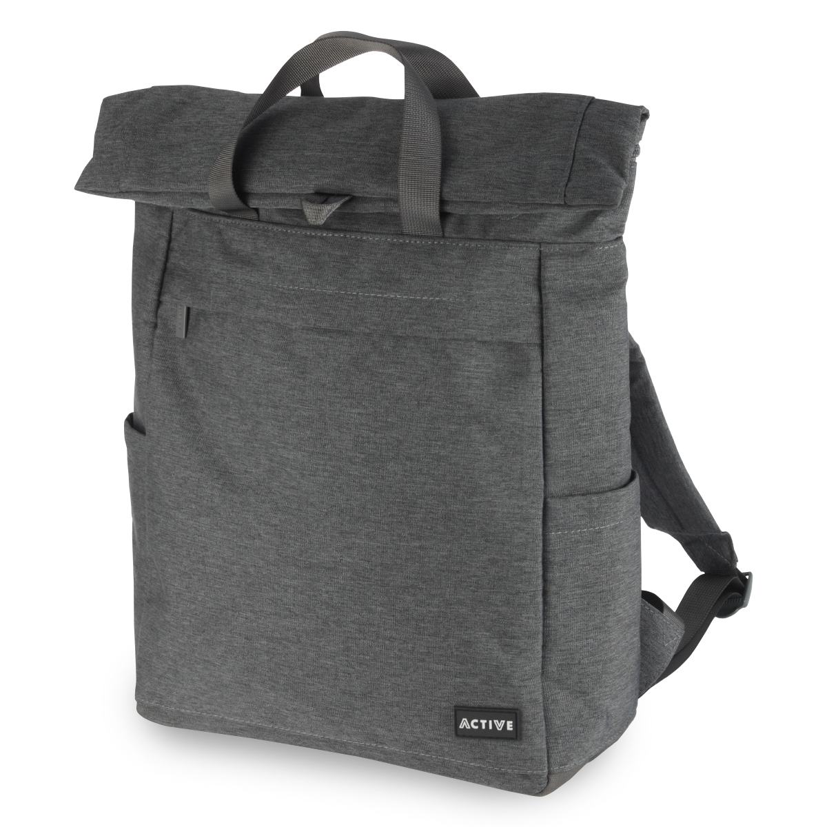 סטנפורד - תיק גב למחשב נייד, 13x40x29.5 ס”מ.  
בד מלאנג’ יוקרתי, 2-Tone ממוחזר RPET, לשמירה על איכות הסביבה.
עשוי מ-30 בקבוקי ליטר וחצי משומשים.
כיס קידמי עם רוכסן.
כיס מרכזי גדול. סגירת רוכסן וקיפול עם מגנט.
כיס אחורי נסתר עם רוכסן.
כיס פנימי מרופד למחשב נייד עם רוכסן.
ארגונית פנימית.
רצועות גב מרופדות.
שני כיסי צד צמודים לתיק לנשיאת בקבוק שתיה או מטריה.
רצועה לנשיאה על מזוודת גלגלים. 