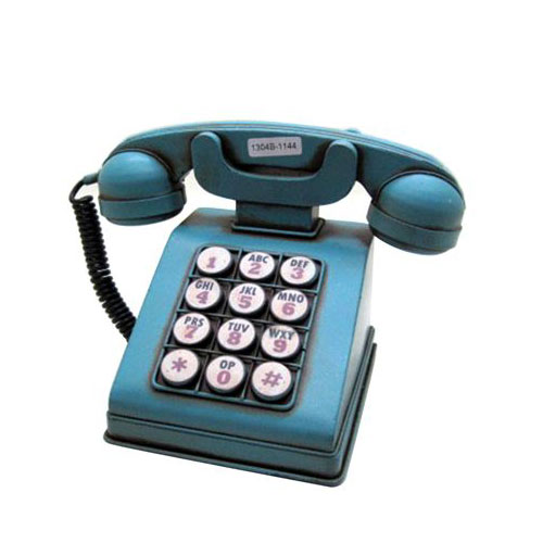 טלפון לחצנים עתיק.