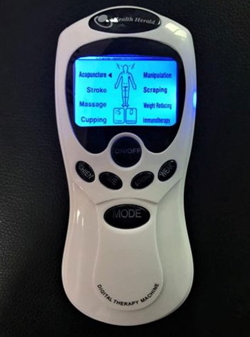 מכשיר עיסוי שמעביר פולסים של חשמל בתדירות ועוצמות שונות. 