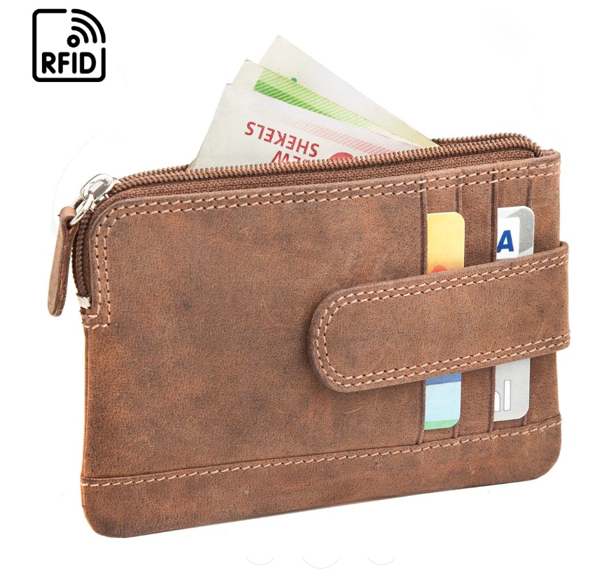 ארנק עור יוניסקס יוקרתי קטן 12.5x8.5 ס