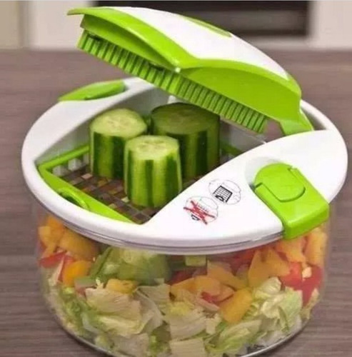 Multi Salad Chef  - מכיל 13 חלקים: קערת קיבול בנפח 2.5 ליטר. מכסה קוטר 20 ס