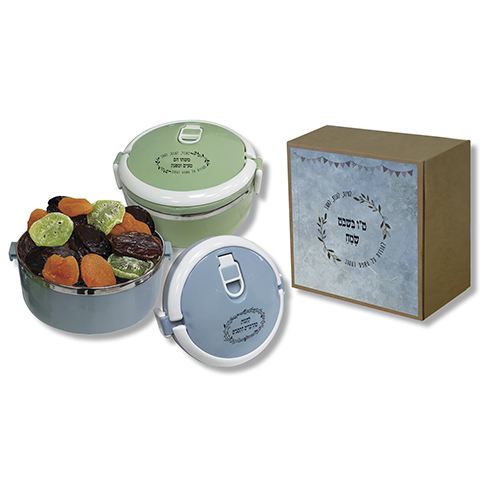 קופסת אוכל תרמית שומרת חום/קור עם נירוסטה איכותית פנימית + כ-200 גר