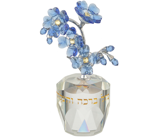 עץ קריסטל ברכה והצלחה. 
אורך/גובה: 11 ס״מ.