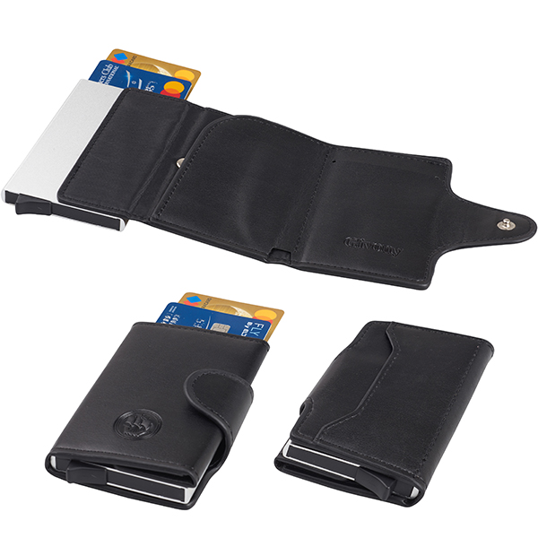ארנק בטיחות RFID + NFC דמוי עור  יוקרתי 10x7 ס