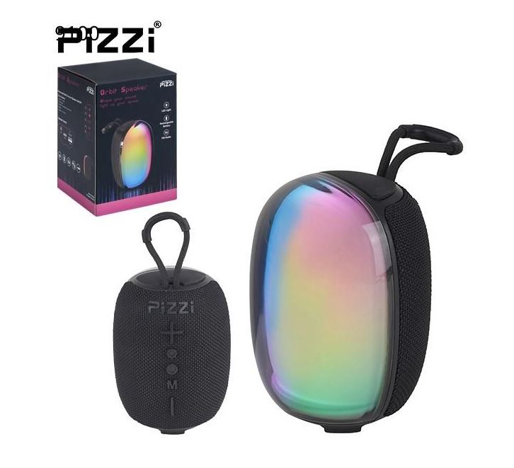 רדיו רמקול PiZZi Orbit עוצמתי 10W סאונד 360 היקפי. מידות: 130x90 ס