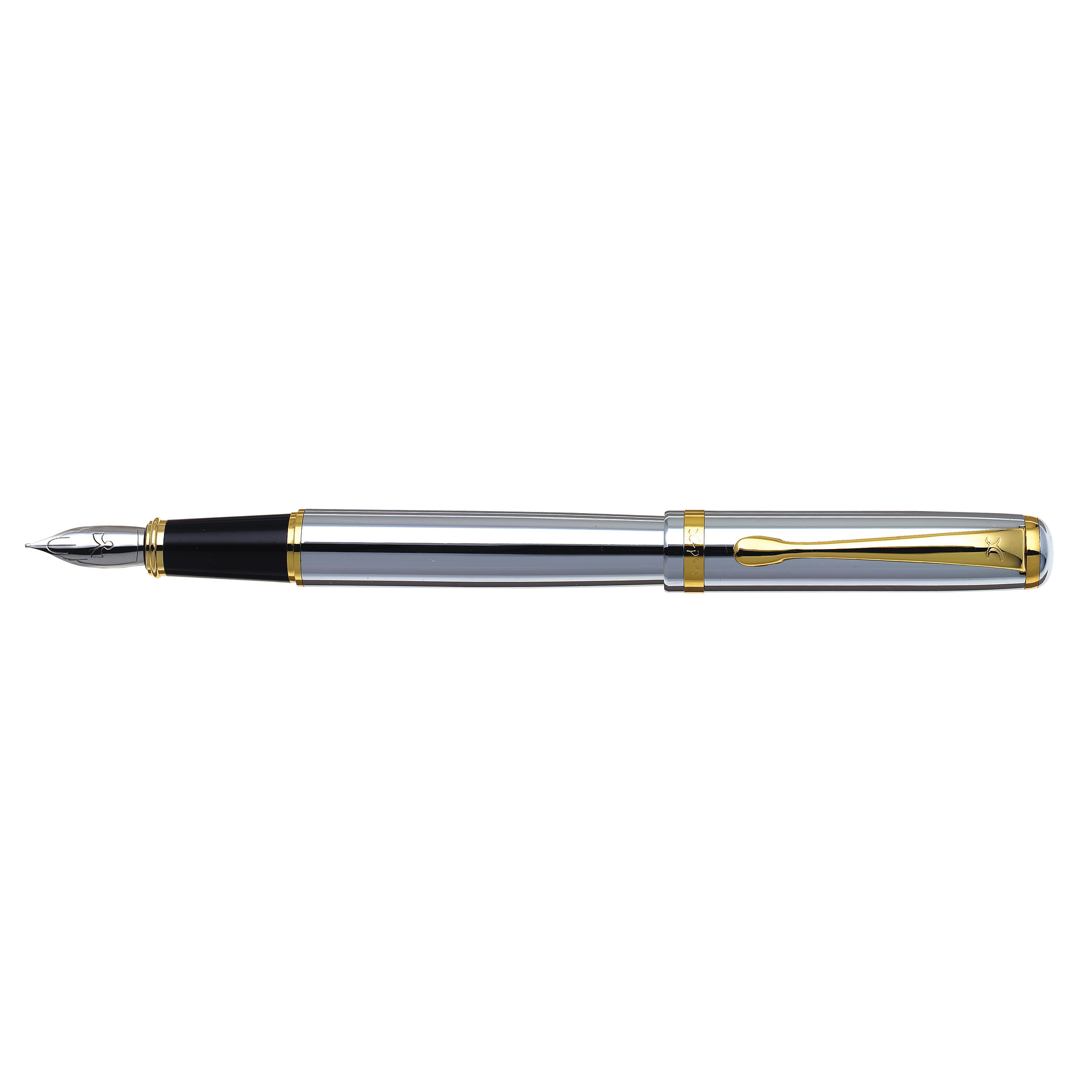 X-Pen פודיום ציפורן אדום קליפס כסף.
פתיחה מכסה.  