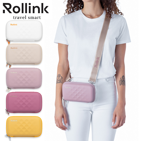 Mini Bag - TOUR תיק צד קשיח סלינג של מותג המזוודות החכמות Rollink. 
מידות: 21x12x6 ס