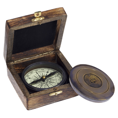 מצפן מהודר יוקרתי קוטר 8 ס