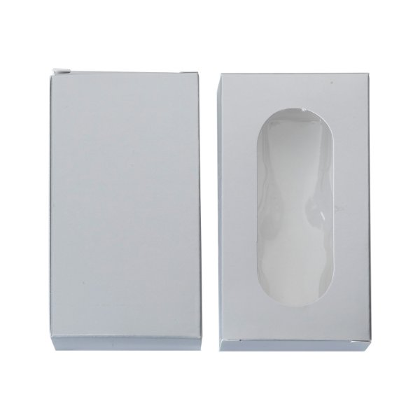 אריזת קרטון מלבנית מהודרת לדיסק און קי מידות: 90X46X20 מ"מ