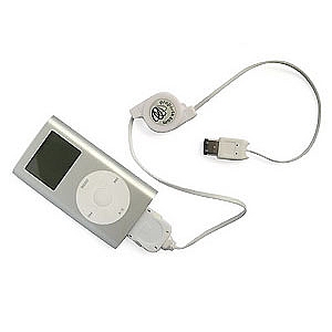 בל המתחבר לכניסת ה- FireWire ולכניסת מכשיר ה-iPod 
מיועד לסנכרון עם המחשב או להטענת המכשיר
פטנט יו-יו נמתח וחוזר- ניתן 