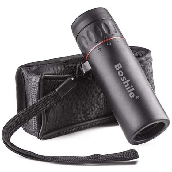 משקפת חד עינית 30x25.
משקפת קומפקטית ואיכותית במיוחד.
אפשרות לכיוון פוקוס.
כולל תיק תואם ומטלית ניקוי.
מבית Boshile.
מתאימה לילדים ולמבוגרים. 
מידות: אורך 9 ס