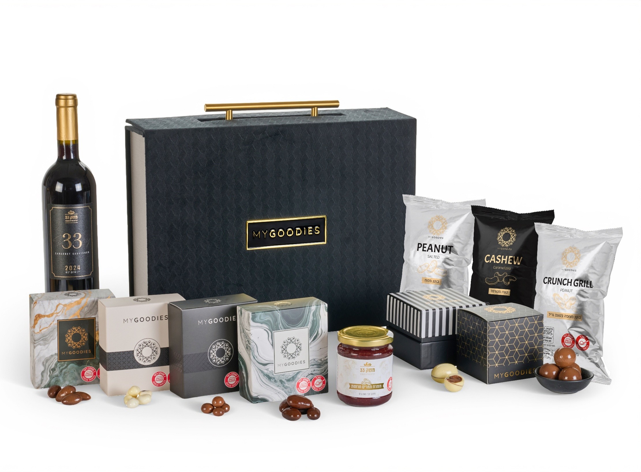 מארז סופרנובה - מכיל: 
יין אדום ישראלי, קברנה סובניון, 750 מל