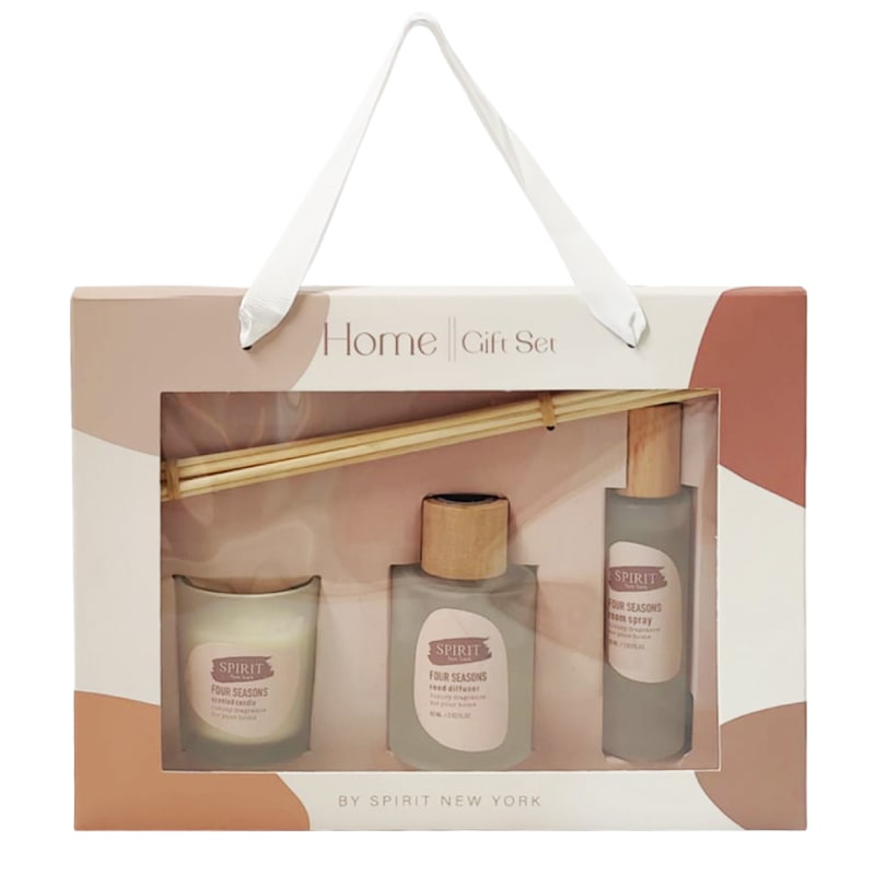 סט המשלב מפיץ ריח, נר ריחני ומבשם אוויר מבית SPIRIT NEW YORK. 
מפיץ ריח 60 מ