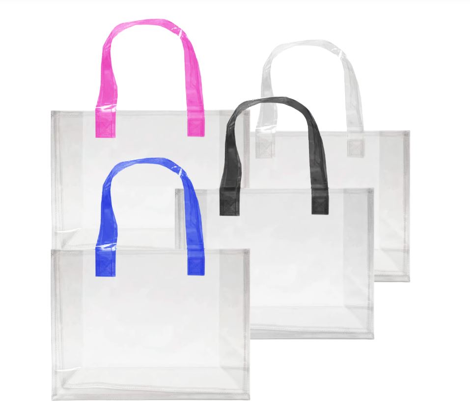 טרופיקל - תיק צד/תיק ים 30x10x42 ס”מ.
עשוי PVC שקוף. 
תא מרכזי גדול.