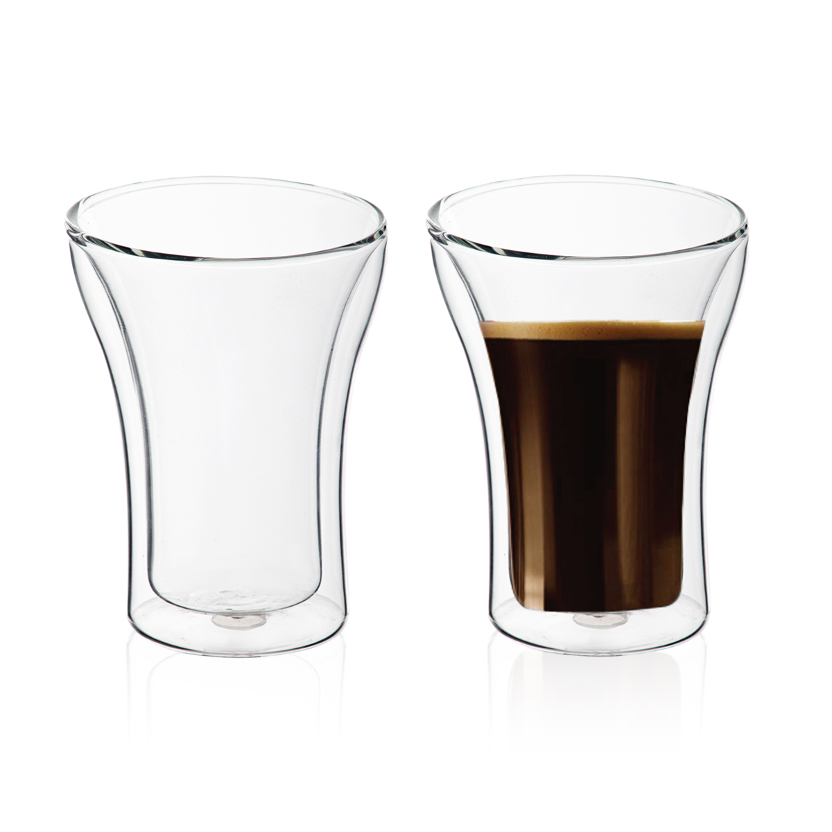 ויאטנם - זוג כוסות זכוכית נפח 350 מ