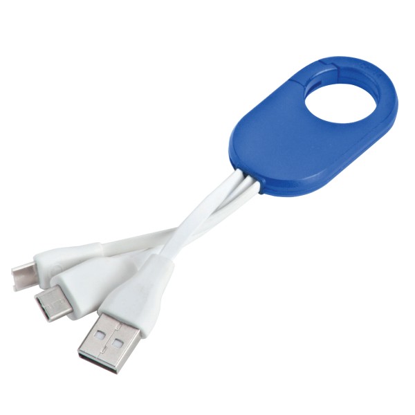 מולדר - כבל USB מתקפל.
3 מתאמים:  iPhone, Micro, Type-C.
מידות המוצר: 2.50 * 3.00 ס"מ
