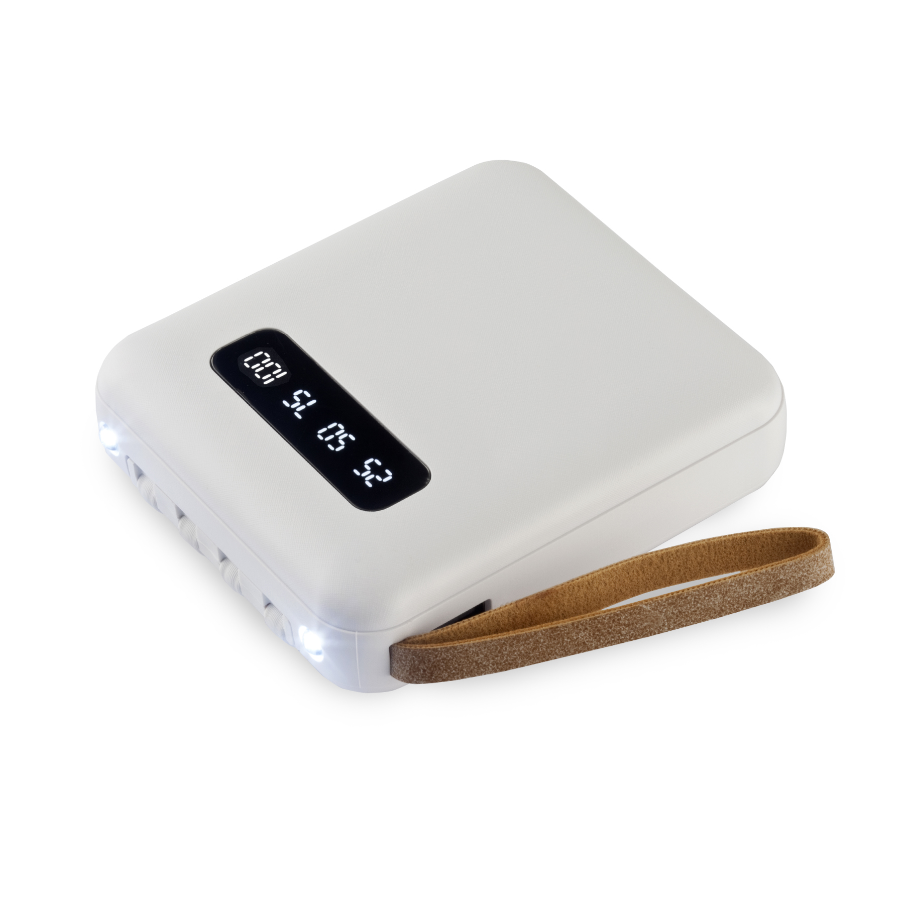 דיוניסוס - מטען נייד נטען עם סט כבלים מובנים בסוללה. סוללה נטענת למכשירים ניידים.
סוללה Li-Ion נטענת בנפח 10,000mAh.
נורות תאורה, רצועת אחיזה.
