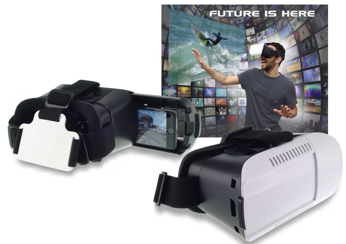 "ריאליטי פרימיום" משקפי מציאות מדומה מפוארות. משקפי מציאות מדומה Virtual Reality המאפשרים צפייה במכשיר הסמארטפון בסרטים תלת מימדיים ו 360 מעלות<br />ממאות אפליקציות חינמיות וביו-טיוב ומאות משחקים.<br />מתאים גם לאנדרואיד וגם לאייפון.<br />