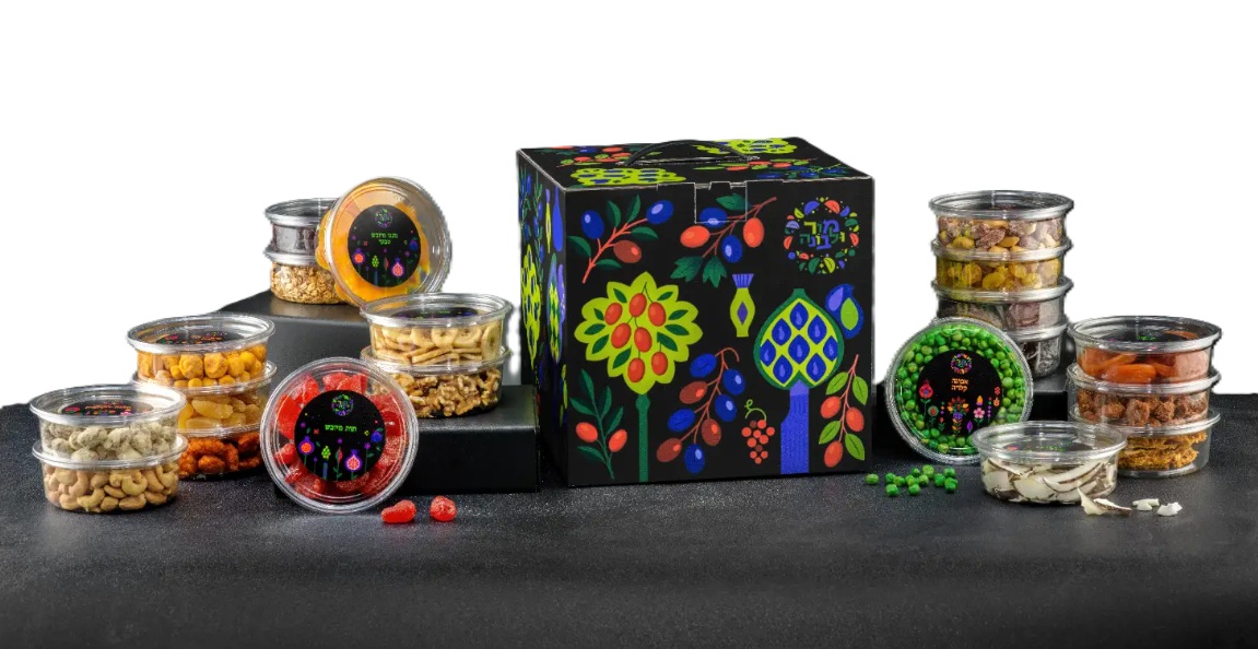 מארז צור - כולל 20 סוגים של פירות יבשים ופיצוחים מובחרים: תמר מג