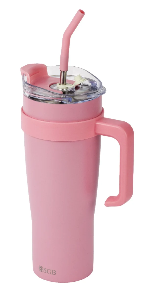 DAILY MUG 1.2L - כוס טרמית שומרת חום וקור נפח 1.2 ליטר. 
פלדת אל חלד פנימי וחיצוני.
מתאימה לרוב מחזיקי הכוסות במכוניות.
שתיה באמצעות קשית מתכת משולבת סילקון או פיה.
שמירה על חום 5 שעות.
שמירה על קור 12 שעות. 