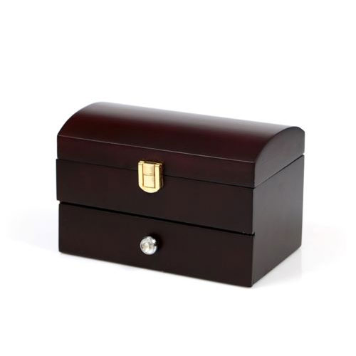 קופסת תכשיטים מהודרת מעץ, 18x11 ס