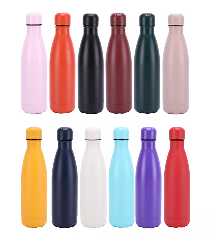 בקבוק full color דופן כפולה, 500 מ״ל. 
צבע מכסה תואם.
