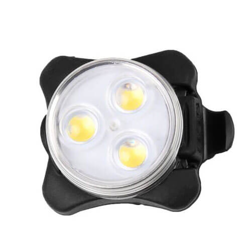 סט פנסים מהבהבים נטענים לרוכבי אופניים והולכי רגל.