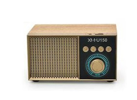 רדיו רטרו מיני 
רדיו עם סקאלה אנגלות + רמקול בלוטוס + קורא כרטיס זיכרון.