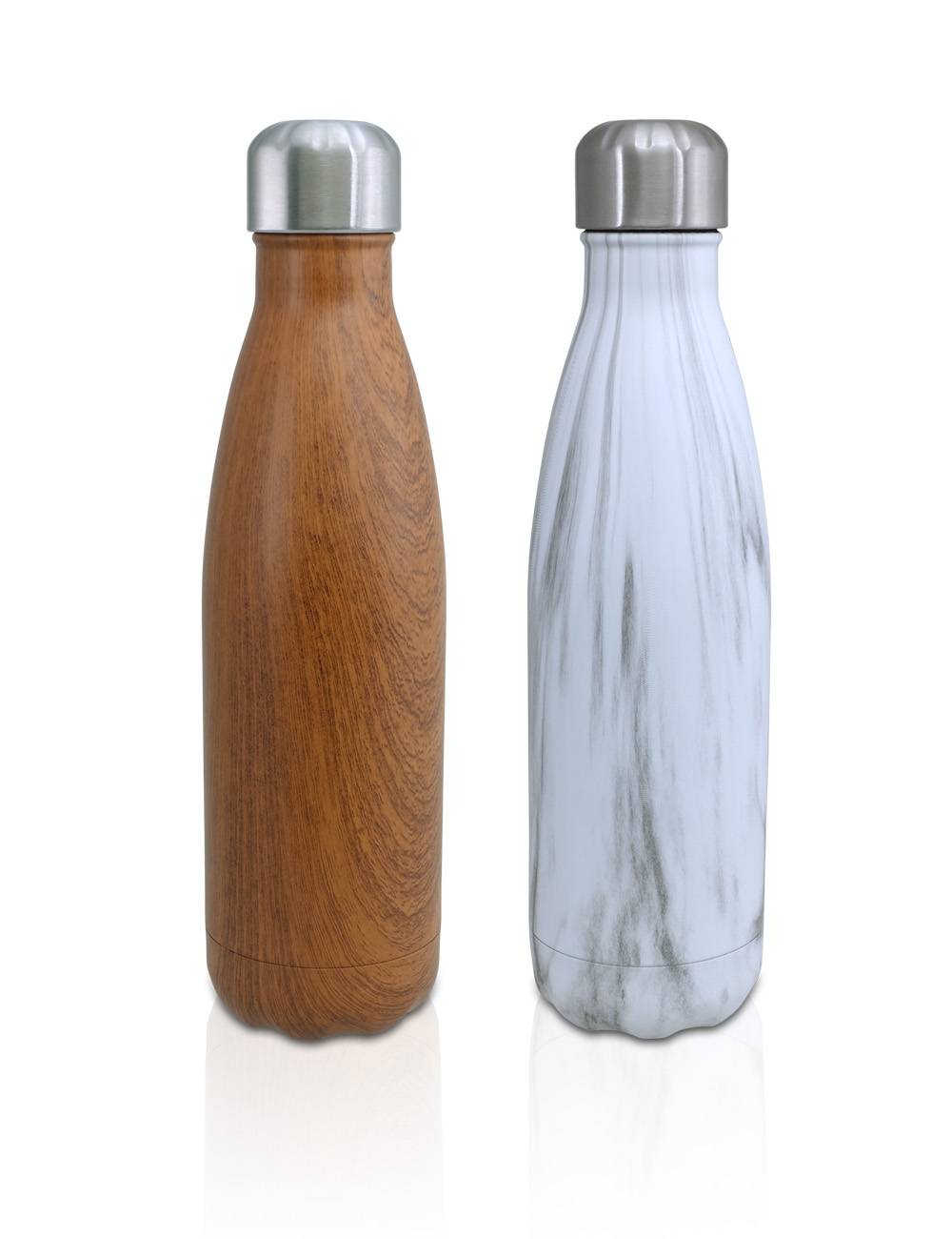 בקבוק טרמוס נירוסטה בעל דופן כפול לשמירה על חום וקור לזמן ממושך.
נפח: 500 מ”ל.