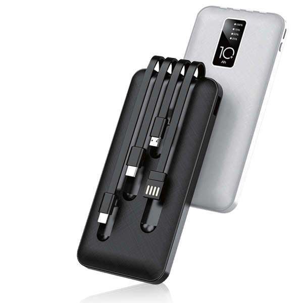 פאור בנק 10,000 MAH מטען צג דיגיטלי, 14x6x7 ס