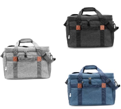 צידנית משפחתית קאמפסטאר 26 ליטר מלאנז׳ ממוחזר. מידות: 29x27x42 ס