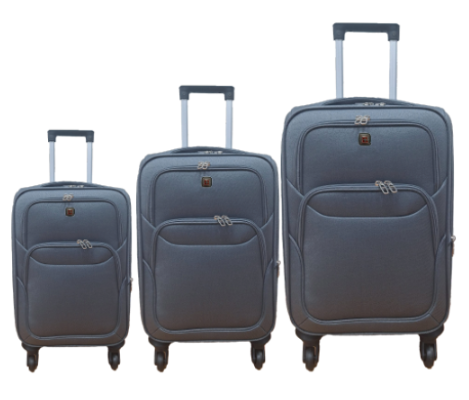 סט 3 מזוודות טרולי פולו סוויס מתרחבות בד EVA עמיד במיוחד 20 אינץ׳, 24 אינץ׳, 28 אינץ׳.
מידות:
20 אינץ׳- 60x20.5x31 ס״מ.
24 אינץ׳- 68x25x41 ס״מ.
28 אינץ׳- 77x29x51 ס״מ.
בד EVA קשיח לשמירה על תכולת המזוודה.
רוכסנים איכותיים מידה 8/10.
מזוודה מתרחבת במזוודה 20 אינץ׳.
ידית מספר מצבים.
מנעול מובנה.