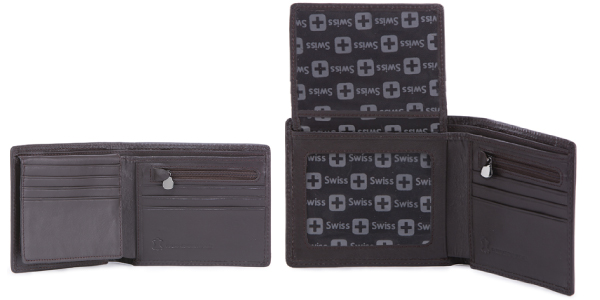 ארנק SWISS קלאסי מעור איטלקי 11.5x9.5 ס