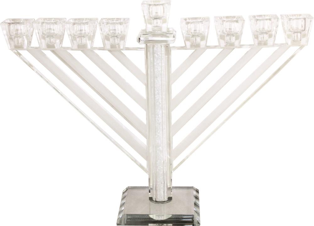 חנוכיית קריסטל מהודרת 